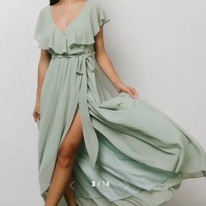 Katya Ruffle Maxi Dress